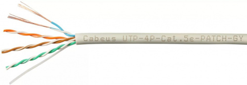 UTP-4P-Cat.5e-PATCH-GY (7201c) Кабель «витая пара» (LAN) для структурированных систем связи