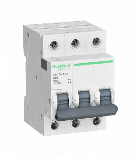 City9 Set 3P 50А 4.5kA 400В B (C9F14350) Автоматический выключатель