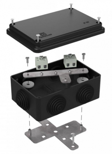 Коробка огнестойкая для о/п 120х80х50 (40-0340-9005-FR2.5-4) Коробка огнестойкая