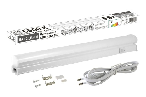 ДПО 2001 5 Вт, 6500К, IP40 (SQ0329-0112) Светильник LED