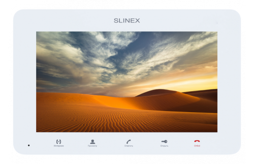 SM-07MN (White) Монитор домофона цветной с функцией «свободные руки»