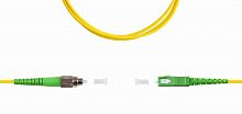 Патч-корд ВО SM(G.652.D), FC/APC-SC/APC, 3.0мм, simplex, LSZH, 2м (09-05017) Патч-корд волоконно-оптический