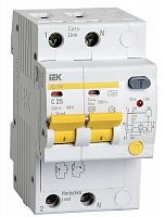 АД12М 2Р С25 30мА (MAD12-2-025-C-030) Автоматический выключатель дифференциального тока