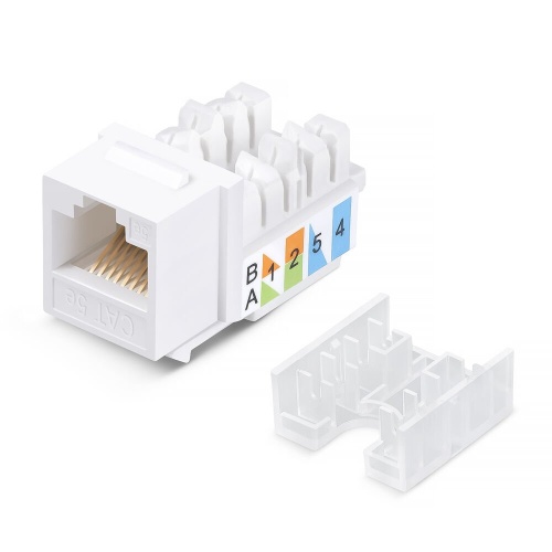 KJ-RJ45-Cat.5e-90-SW (10100c) Вставка Keystone Jack RJ-46