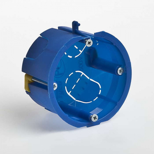 Коробка TYCO СП 65х45 для гипсокартона IP30 (10170) Коробка установочная Коробка TYCO СП 65х45 для гипсокартона IP30 (10170) Коробка установочная