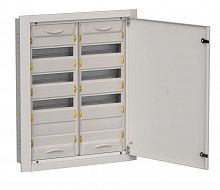 Корпус металлический встраиваемый TITAN 5 ЩРв-96 (2х48) 755х625х130 IP31 одна дверь серый (TI5-50-V-2х048-31-7035)