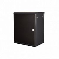 DR-644001 Шкаф телекоммуникационный 19" настенный, дверь металл, 15U