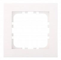 Рамка 1-постовая, белый LK80 FLAT (844104-1) Рамка