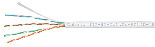 UTP-4P-Cat.5e-SOLID-LSZH-WH (9782c) Кабель «витая пара» (LAN) для структурированных систем связи