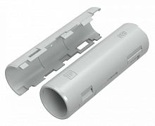 Муфта разборная D=20 атмосферостойкая серая (PR13.0430) Муфта разборная