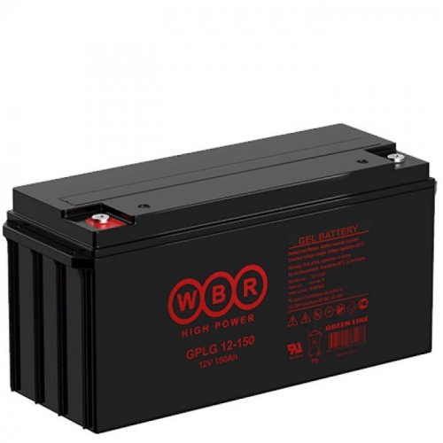 WBR GPLG12-150 Аккумулятор герметичный свинцово-кислотный WBR GPLG12-150 Аккумулятор герметичный свинцово-кислотный