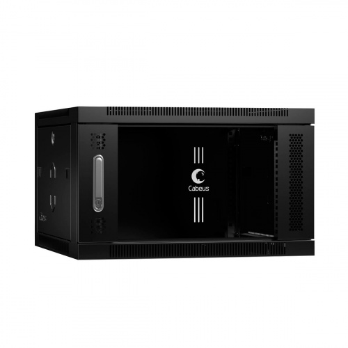 SH-05F-6U60/45-BK (8598c) Шкаф телекоммуникационный 19" настенный 6U SH-05F-6U60/45-BK (8598c) Шкаф телекоммуникационный 19" настенный 6U