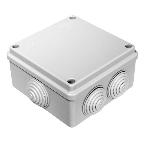 Коробка IP55 100х100х50 (40-0300) Коробка коммутационная Коробка IP55 100х100х50 (40-0300) Коробка коммутационная