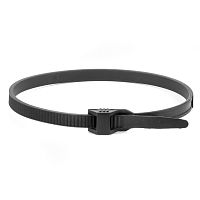 Хомут 9x180 P6.6 черный (100шт) (26501SR) Хомут с плоским замком