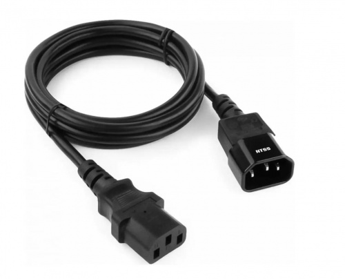 NTSS-PC13142 C13-С14 проводник.:3х0.75мм2 1.8м 220/250В 10А черный Кабель питания