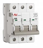 AV-6 3P 25A (D) 6kA AVERES (mcb6-3-25D-av)