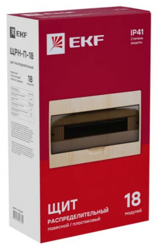 ЩРН-П-18 светлое дерево IP41 PROxima (pb40-n-18-light) фото 2