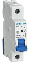NB1-63 1P 1А 6кА х-ка C (DB) (R) CHINT (179613)