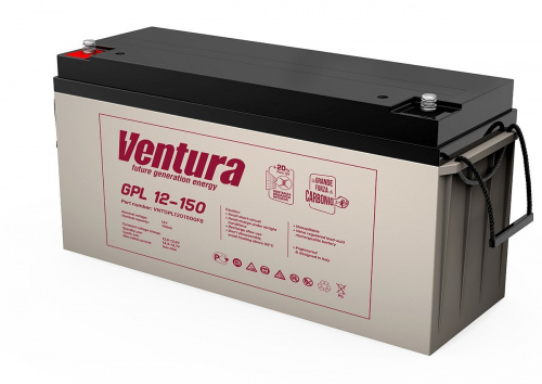 Ventura GPL 12-150 Аккумулятор герметичный свинцово-кислотный Ventura GPL 12-150 Аккумулятор герметичный свинцово-кислотный