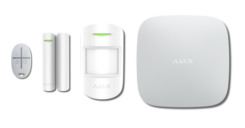 Ajax StarterKit (white) Комплект радиоканальной охранной сигнализации Ajax StarterKit (white) Комплект радиоканальной охранной сигнализации