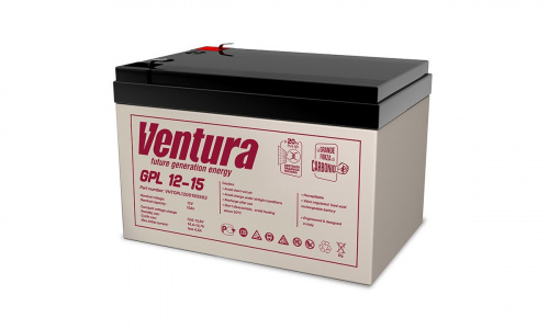 Ventura GPL 12-15 Аккумулятор герметичный свинцово-кислотный Ventura GPL 12-15 Аккумулятор герметичный свинцово-кислотный