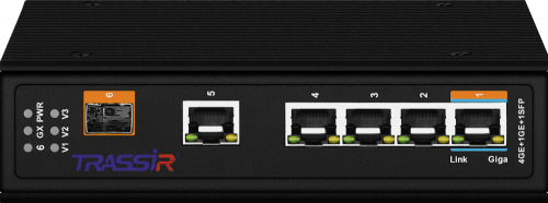 TR-NS15061S-150-4POE Коммутатор с PoE TR-NS15061S-150-4POE Коммутатор с PoE