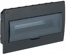 Корпус пластиковый встраиваемый KREPTA ЩРВ-П-18 IP41 черный (MKP12-V-18-41-K02)
