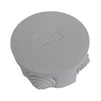 Коробка 3001 D70x36, 4 вых, IP55, серая (44001HF) Коробка монтажная