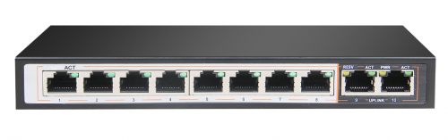 PND-08P-2G Коммутатор с питанием POE