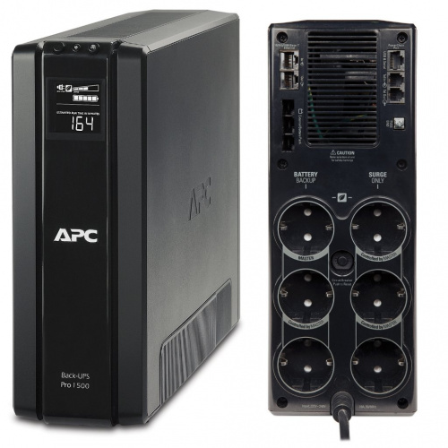 BR1500G-RS APC Back-UPS Pro 1500 ВА Источник бесперебойного питания BR1500G-RS APC Back-UPS Pro 1500 ВА Источник бесперебойного питания
