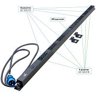SMART-PDU-32-1P-18C13-6C19-I309-CM (12602c)