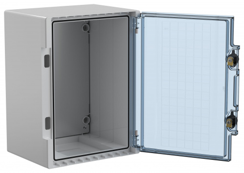 Корпус пластиковый TETRA ЩМПп 400х300х220 прозрачная дверь IP66 (TR5-11-N-040-30-22-65) фото 2
