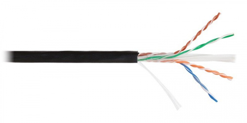 U/UTP 4pair, Cat6, Solid, Out, PE (NKL 4640B-BK) Кабель «витая пара» (LAN) для структурированных систем связи U/UTP 4pair, Cat6, Solid, Out, PE (NKL 4640B-BK) Кабель «витая пара» (LAN) для структурированных систем связи