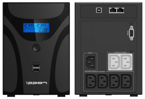 Ippon Smart Power Pro II 1200 (1005583) Источник бесперебойного питания Ippon Smart Power Pro II 1200 (1005583) Источник бесперебойного питания