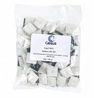 HC-101 (100 шт) (7187c) Самоклеящаяся площадка для крепл. стяжек (19х19мм)