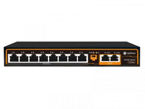 U1E-8F/2F Коммутатор с PoE U1E-8F/2F Коммутатор с PoE