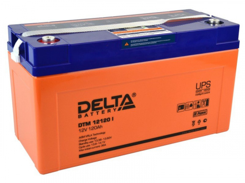 Delta DTM 12120 I Аккумулятор герметичный свинцово-кислотный Delta DTM 12120 I Аккумулятор герметичный свинцово-кислотный