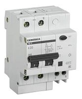 АД12 2Р 20А 30мА GENERICA (MAD15-2-020-C-030) Автоматический выключатель дифференциального тока