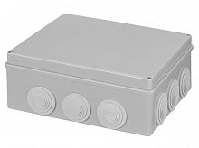 Распаячная коробка ОП 240х190х90мм, крышка, IP55, 12 гермовводов TDM (SQ1401-1143) Распаячная коробка ОП