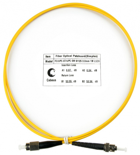 FOP(s)-9-FC-ST-5m (7507c) Патч-корд оптический FOP(s)-9-FC-ST-5m (7507c) Патч-корд оптический