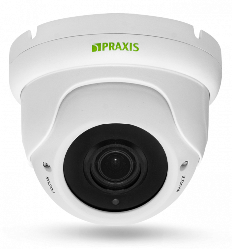 PP-7141IP 2.8-12 AUDIO Видеокамера IP купольная PP-7141IP 2.8-12 AUDIO Видеокамера IP купольная