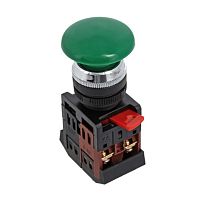 Кнопка AEA-22 "Грибок" зелёный 1з+1р (BBG30-AEA-K06) Кнопка с фиксацией без подсветки