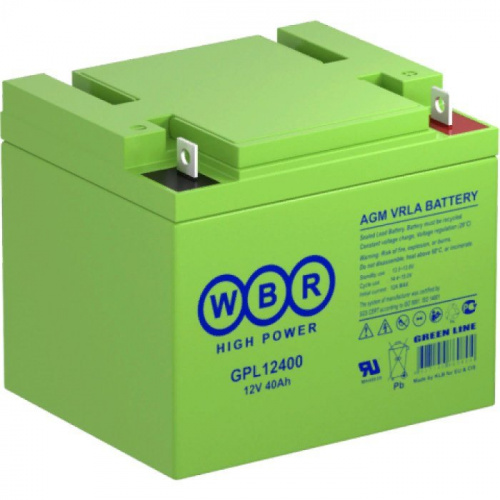 WBR GPL12450 Аккумулятор герметичный свинцово-кислотный WBR GPL12450 Аккумулятор герметичный свинцово-кислотный