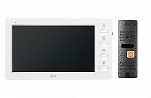 CTV-DP3702 Gamma (белый + серебро) Комплект видеодомофона