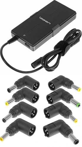 Блок питания Ippon S65U автоматический 65W 15V-19.5V 11-connectors 3.5A 1xUSB 2.1A, LED индикатор (651781) Блок питания Блок питания Ippon S65U автоматический 65W 15V-19.5V 11-connectors 3.5A 1xUSB 2.1A, LED индикатор (651781) Блок питания