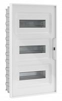 Щиток встраиваемый с дверцей 36 модулей белый FRAME с 4 шинами PEN (F36B3WT)