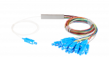 NMF-SPP1X16A1-SCU-M Сплиттер планарный 1x16, 9/125мкм, SC/UPC, 0.9 мм