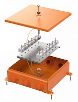 Коробка металлическая огнестойкая 200х200х65 (70-0390-2004-FR6.0-24) Коробка огнестойкая