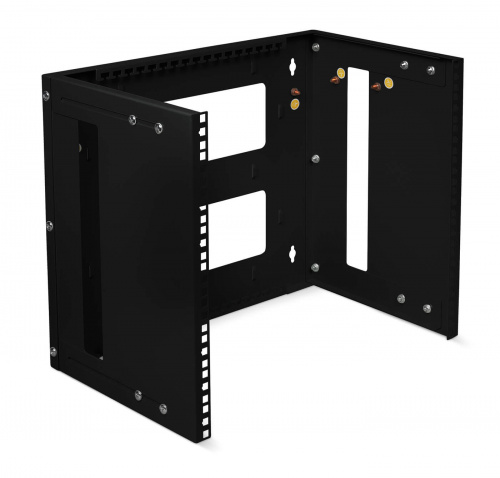NC-9U-BK (11381c) Кронштейн настенный 19" 9U, цвет черный NC-9U-BK (11381c) Кронштейн настенный 19" 9U, цвет черный