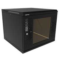ТВС-9U-600-600-С+П-9005 (05-2099-B) Шкаф настенный телекоммуникационный